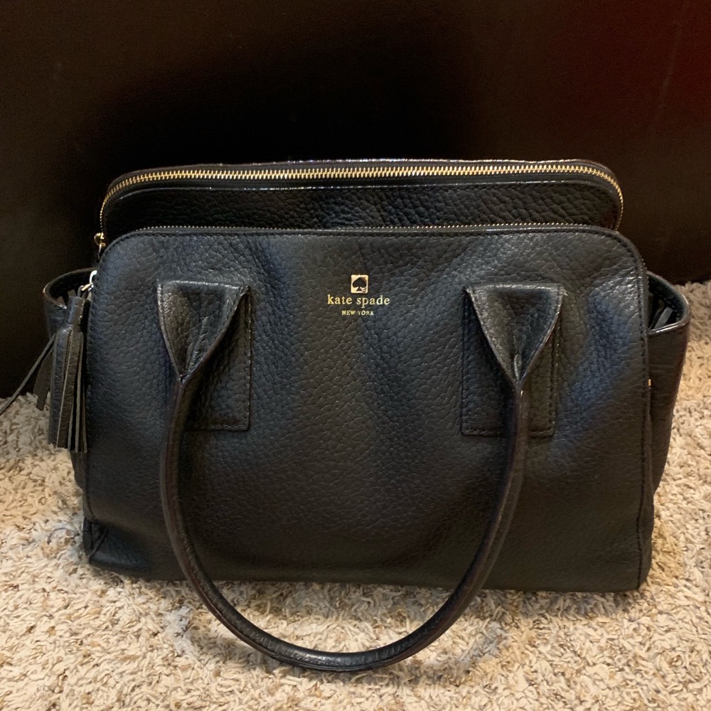 Black Kate spade tote
